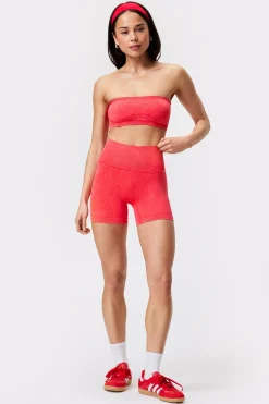 Outlet STRONGER Contouring Seamless Bandeau Hot Summer Red