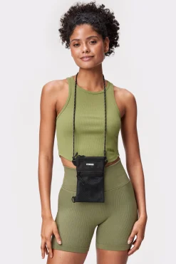 Hot STRONGER Crossbody Net Bag Black