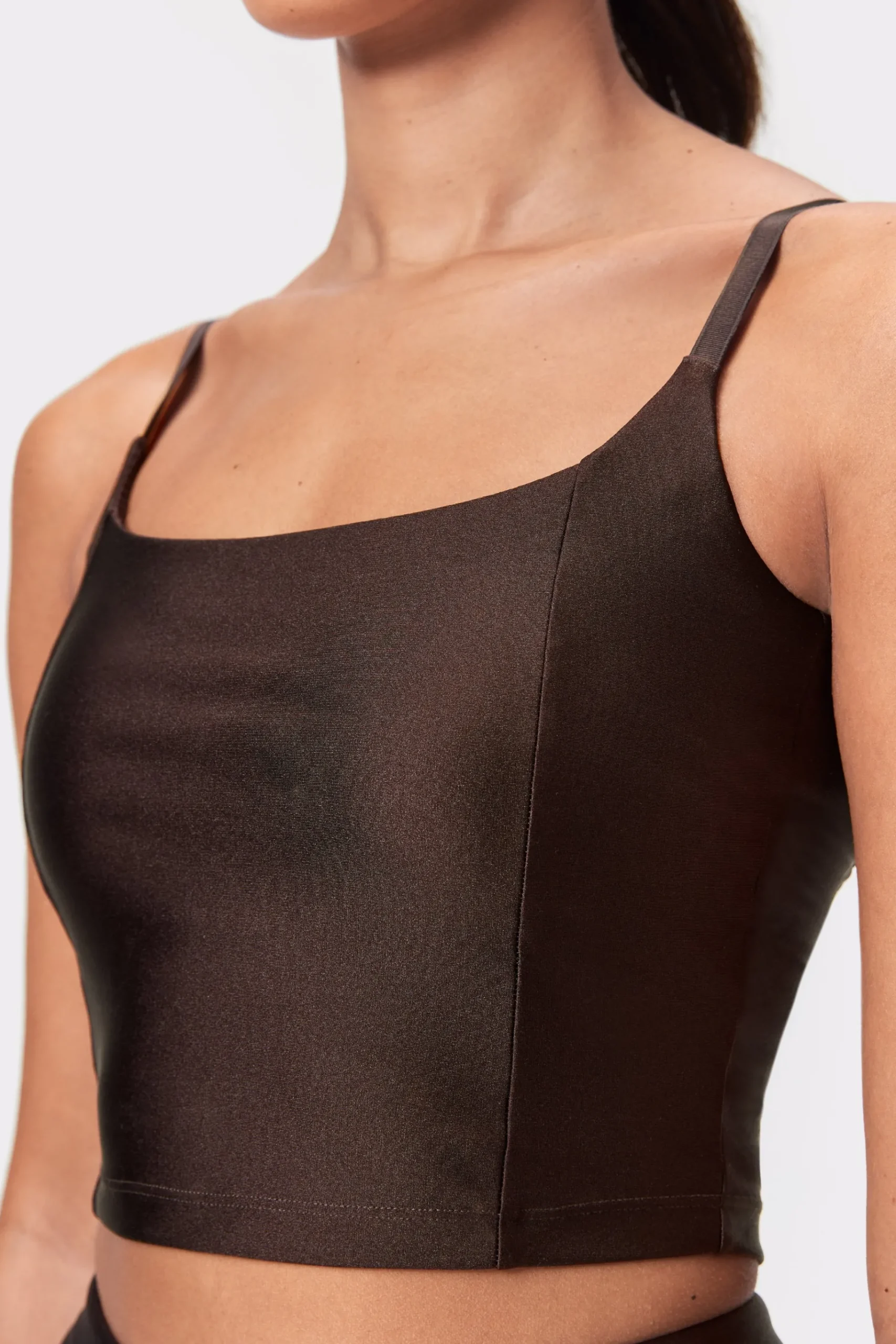 Fashion STRONGER Dashing Tank Top Black Coffee