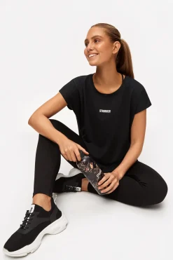 Clearance STRONGER Drop T-shirt Black