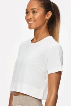 Hot STRONGER Epic Cropped T-shirt White