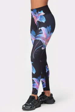 Best STRONGER Explore Printed Legging Colorful Flower