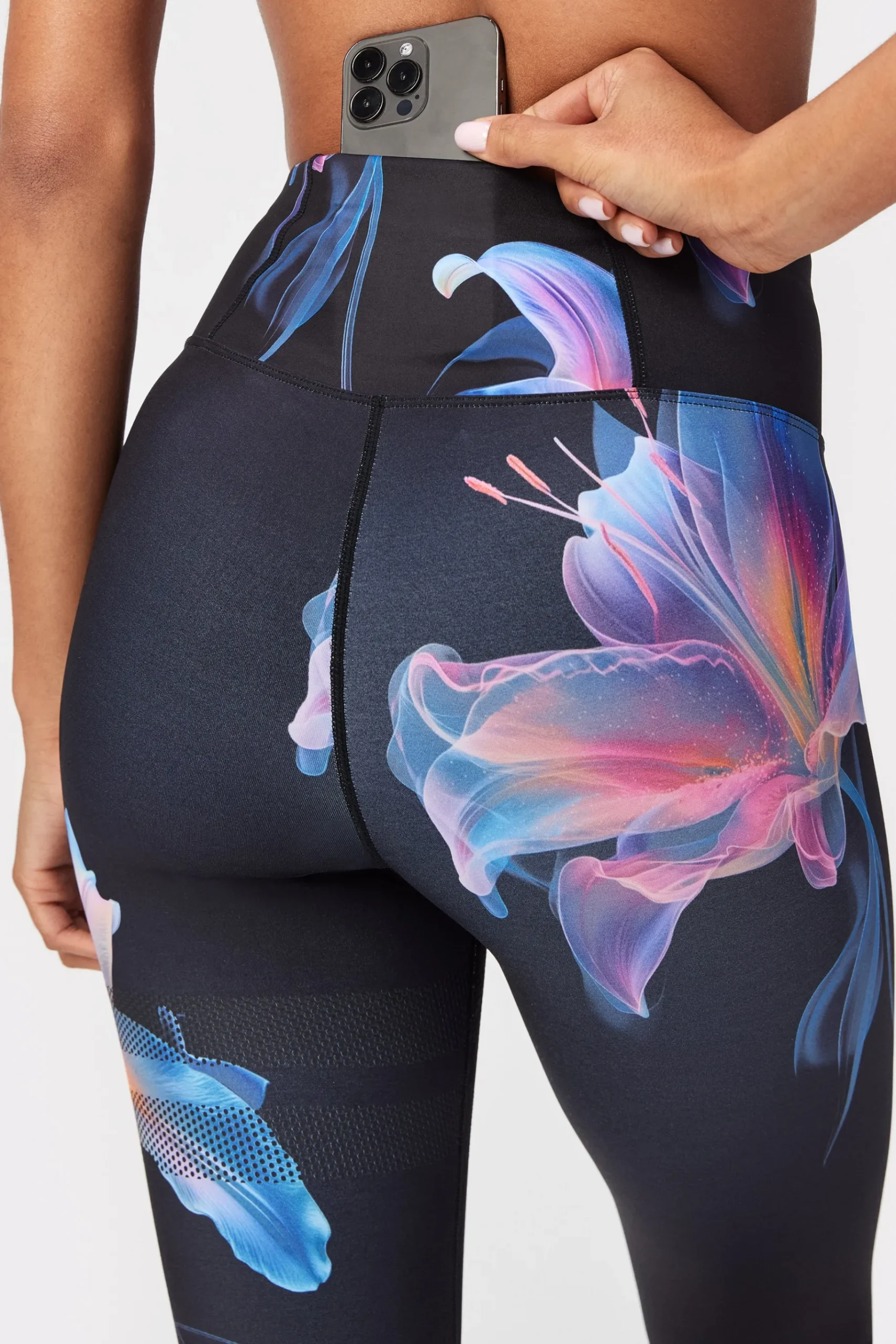 Best STRONGER Explore Printed Legging Colorful Flower