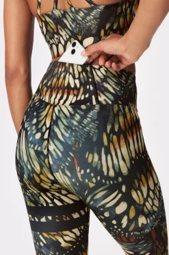 Fashion STRONGER Explore Printed Legging Butterfly Wings