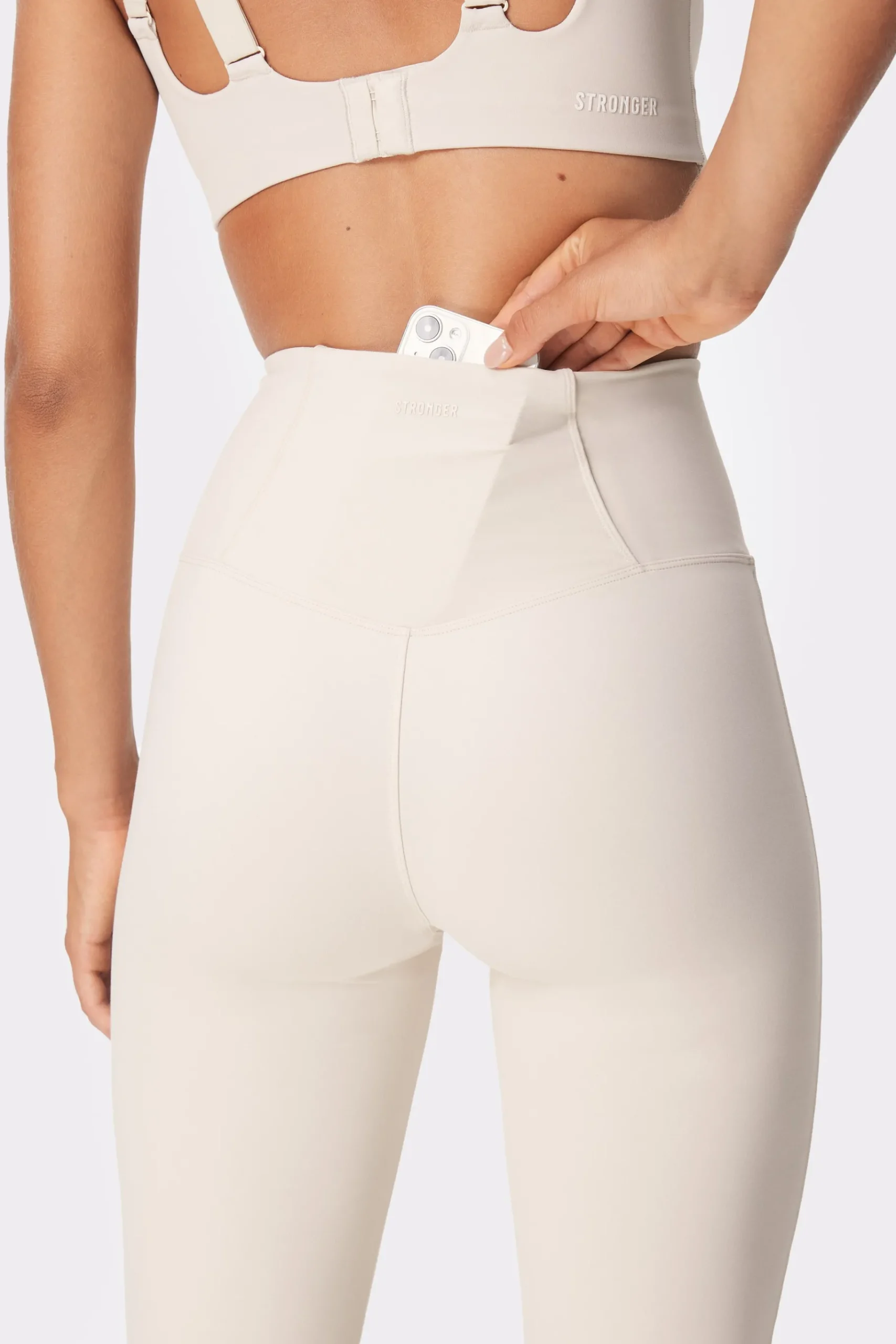 Outlet STRONGER Flared Legging Moonbeam