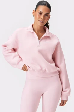 Online STRONGER Half Zip Sweatshirt Chalk Pink