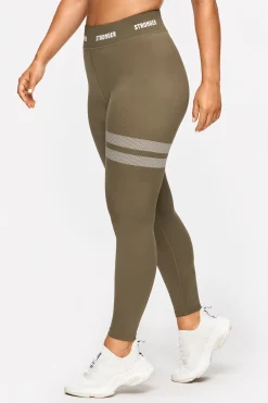 Sale STRONGER Hero Legging Burnt Olive