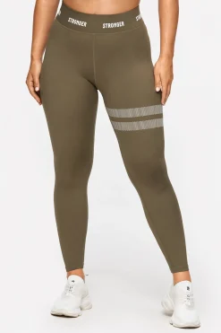 Sale STRONGER Hero Legging Burnt Olive