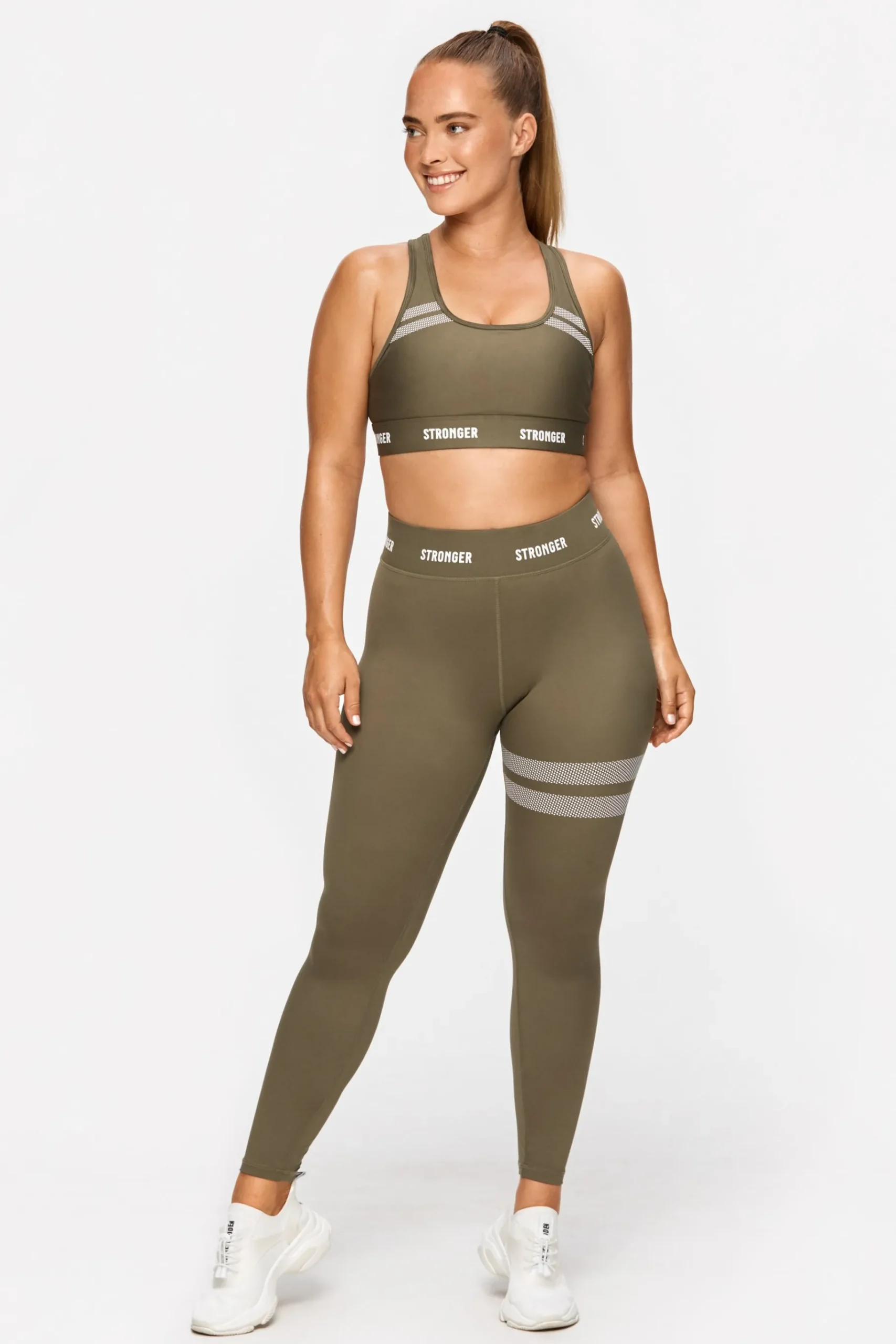Sale STRONGER Hero Legging Burnt Olive