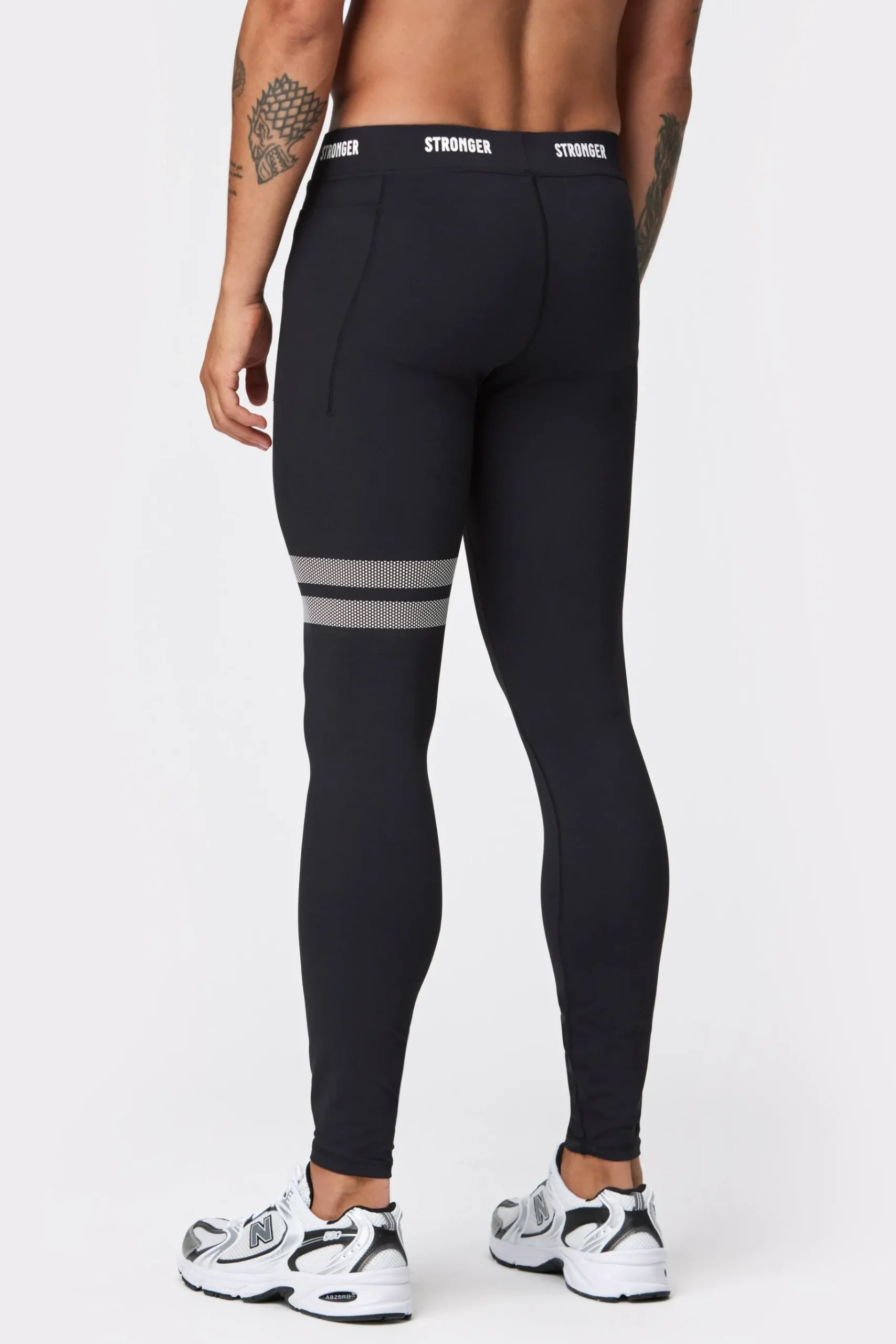 Best STRONGER Hero Male Legging Black