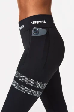 Clearance STRONGER Hero Pocket Legging Black