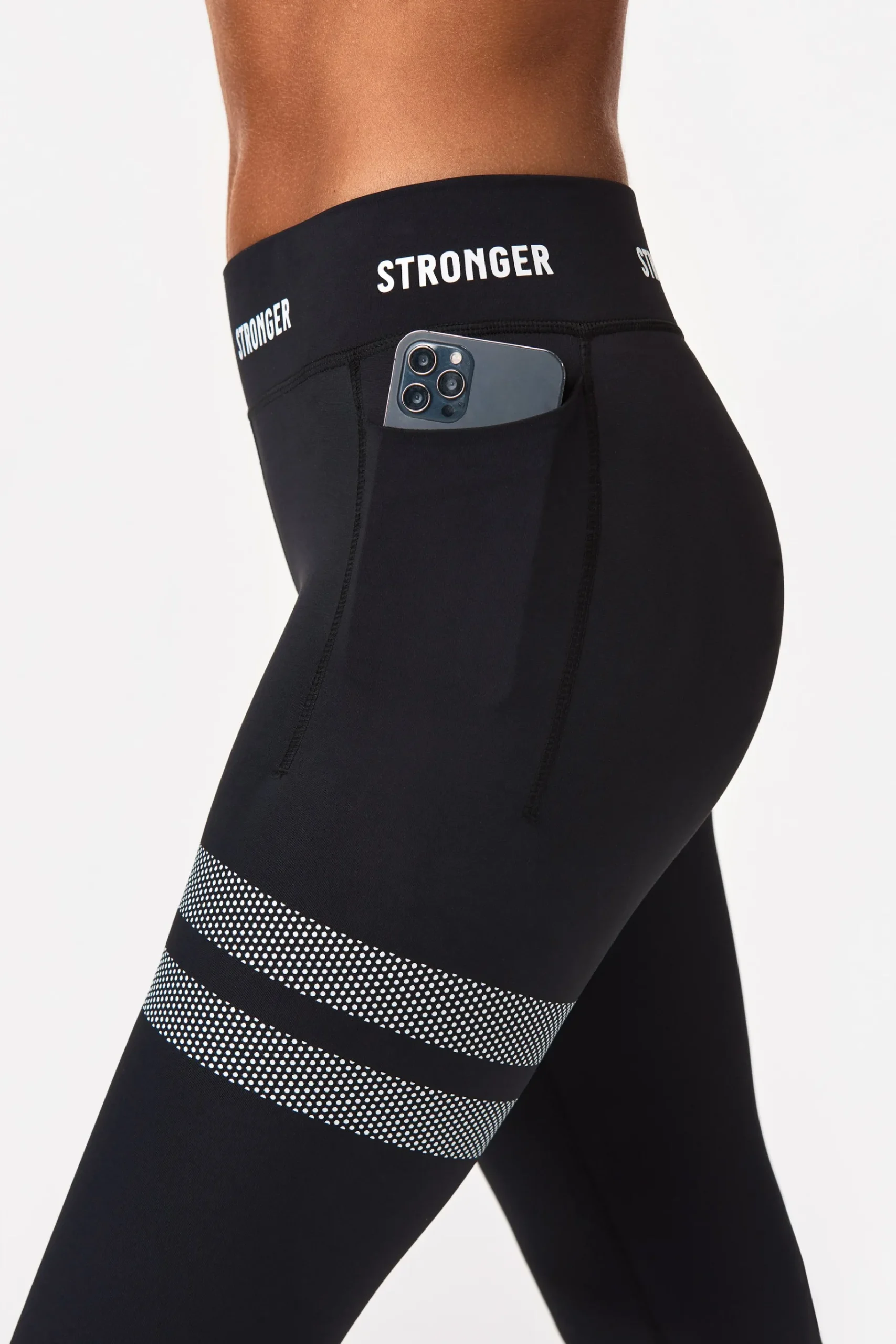 Clearance STRONGER Hero Pocket Legging Black