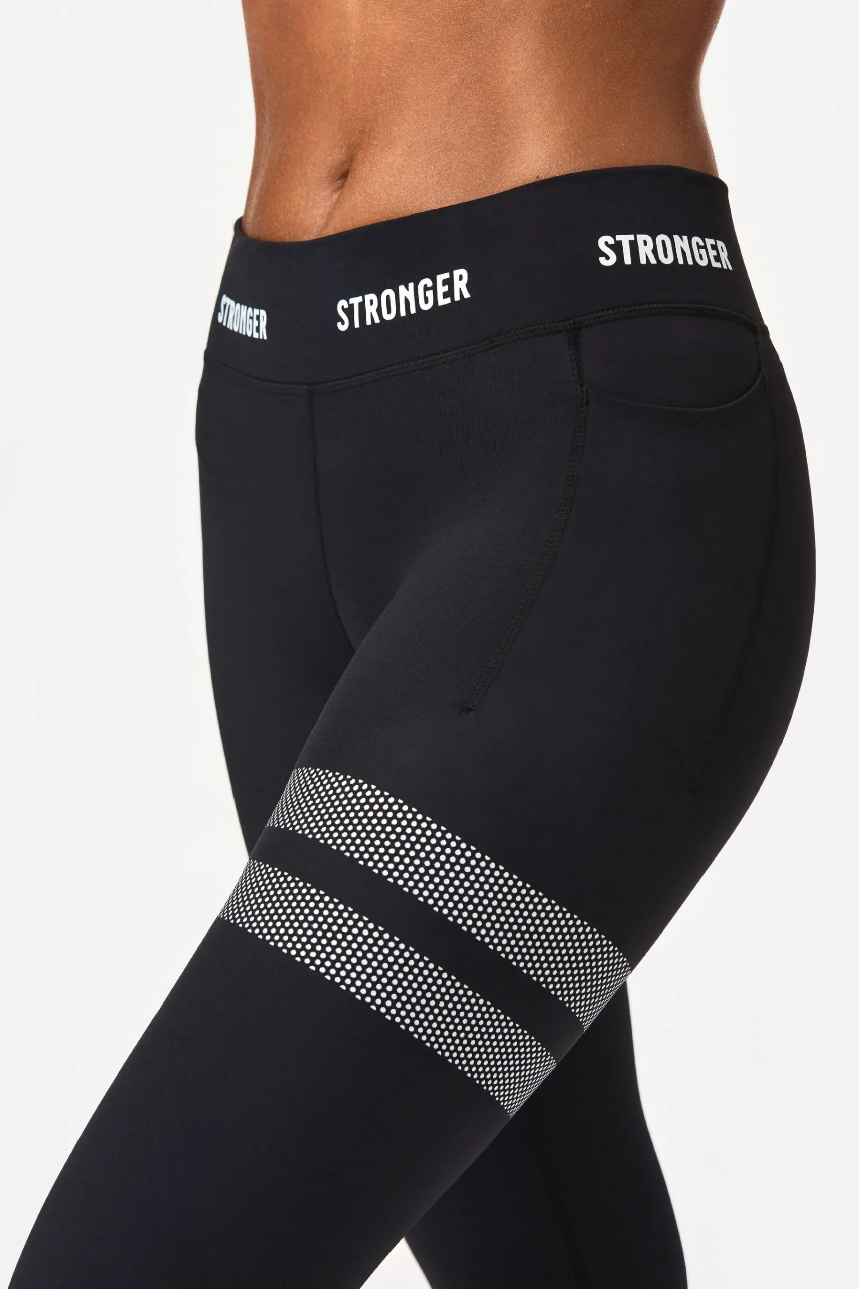 Clearance STRONGER Hero Pocket Legging Black