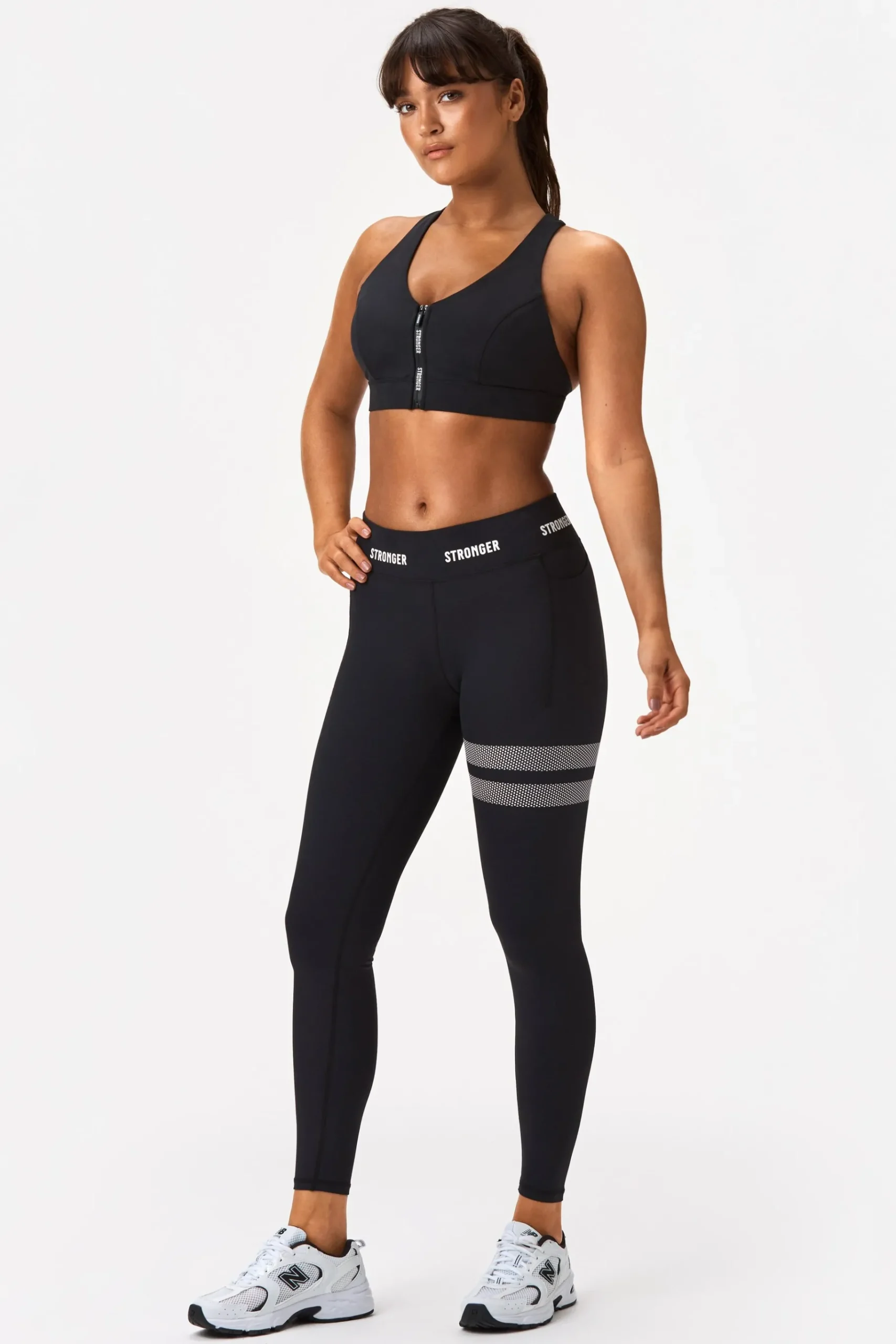Clearance STRONGER Hero Pocket Legging Black