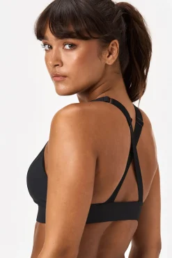 Hot STRONGER Hero Zip Sport bh Black