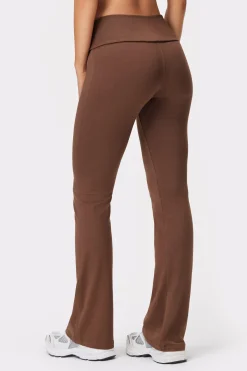 New STRONGER Jersey Flared Legging Cappuccino