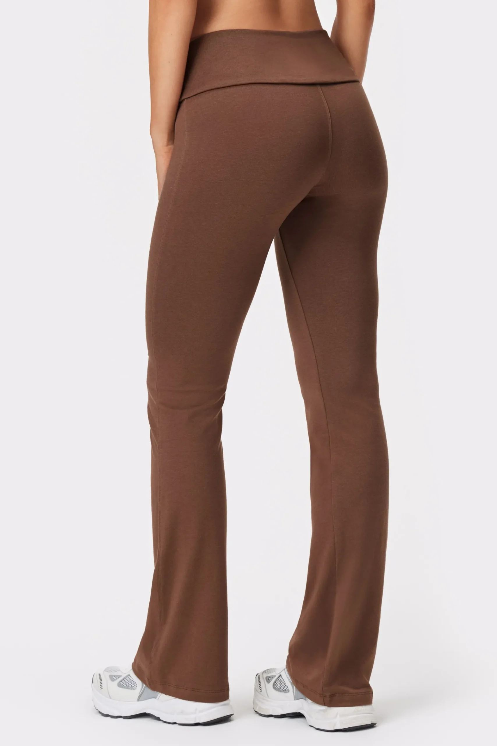 New STRONGER Jersey Flared Legging Cappuccino