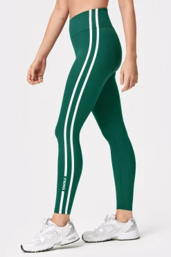 Online STRONGER Logo Lines Legging Aventurine