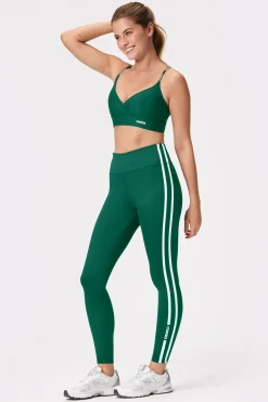Online STRONGER Logo Lines Legging Aventurine