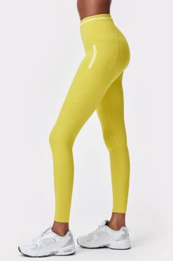 Hot STRONGER Logo Pocket Leggings Snake Eye