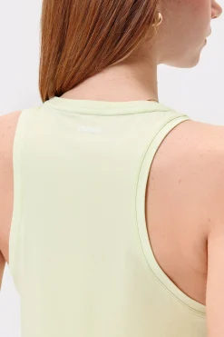 Clearance STRONGER Loose Tank Top White Jade