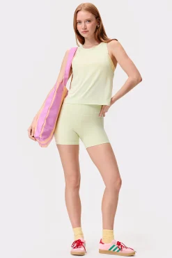 Clearance STRONGER Loose Tank Top White Jade