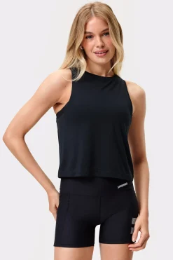 Fashion STRONGER Loose Tank Top Black