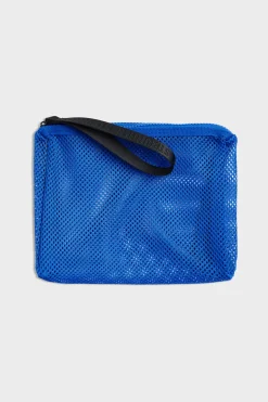 Clearance STRONGER Make-Up Net Bag Blue