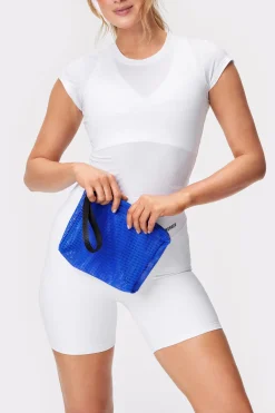 Clearance STRONGER Make-Up Net Bag Blue