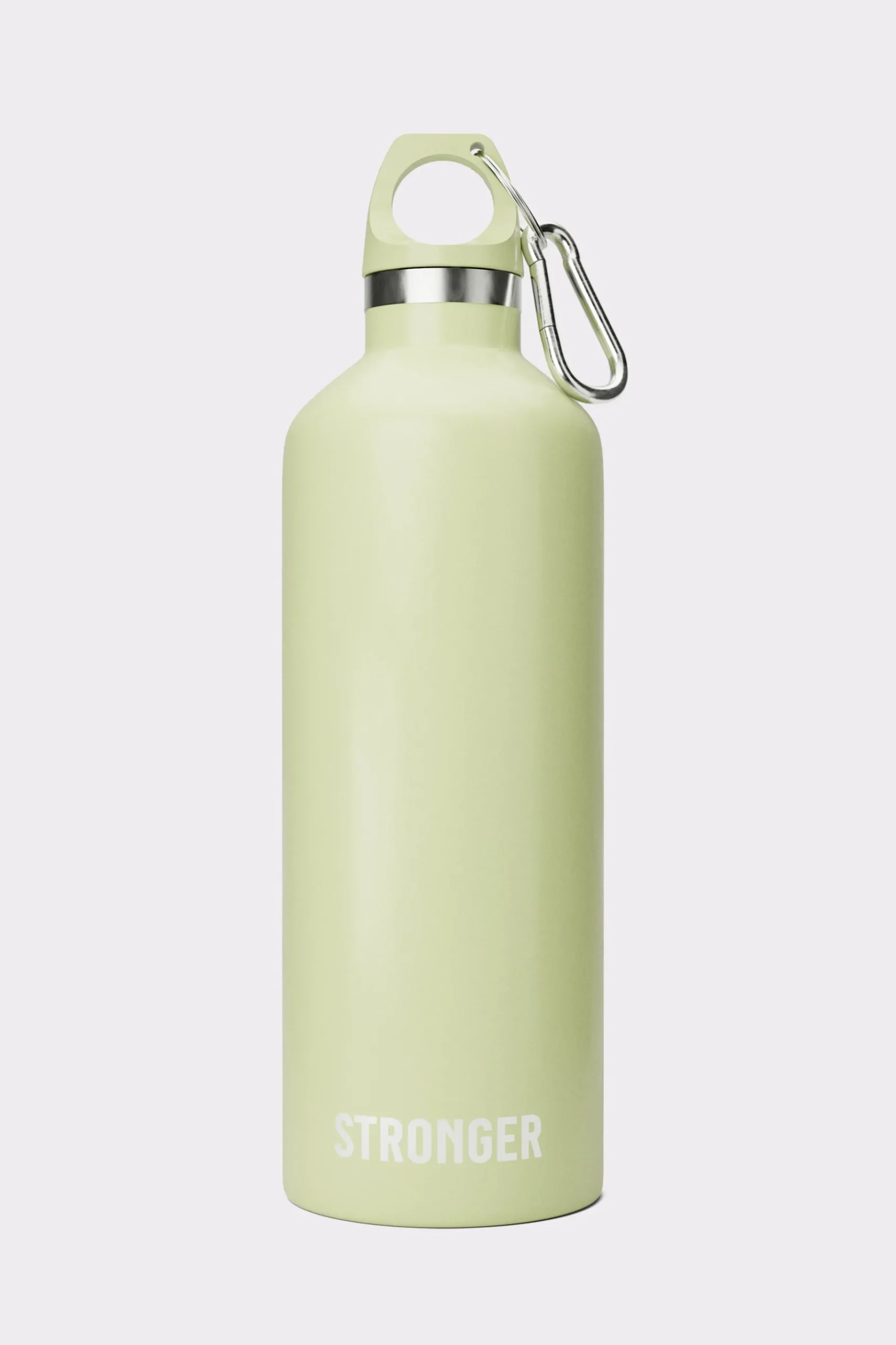 Sale STRONGER Metal Waterfles White Jade