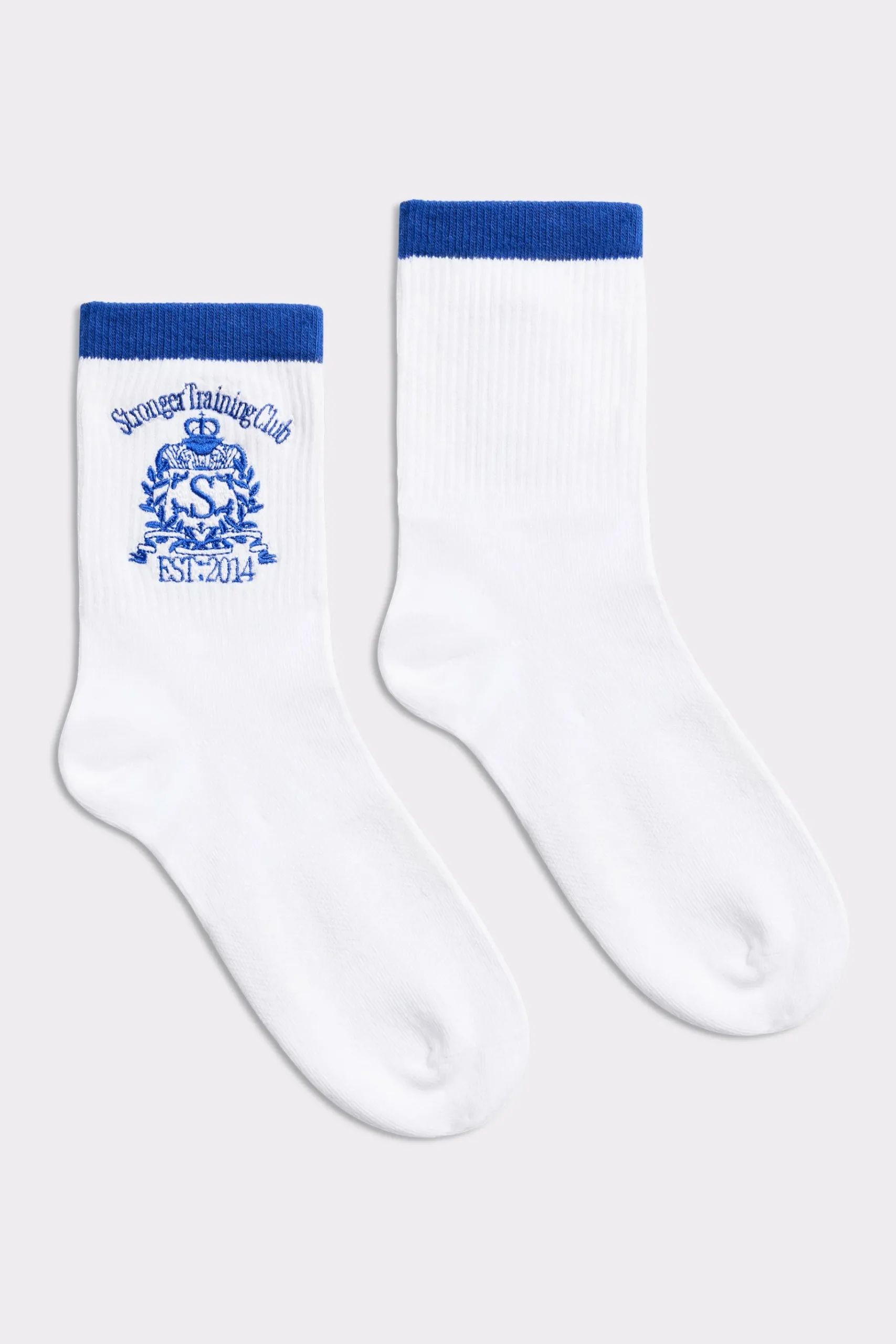 Discount STRONGER Mid Logo Sokken 2-Pack Bright White