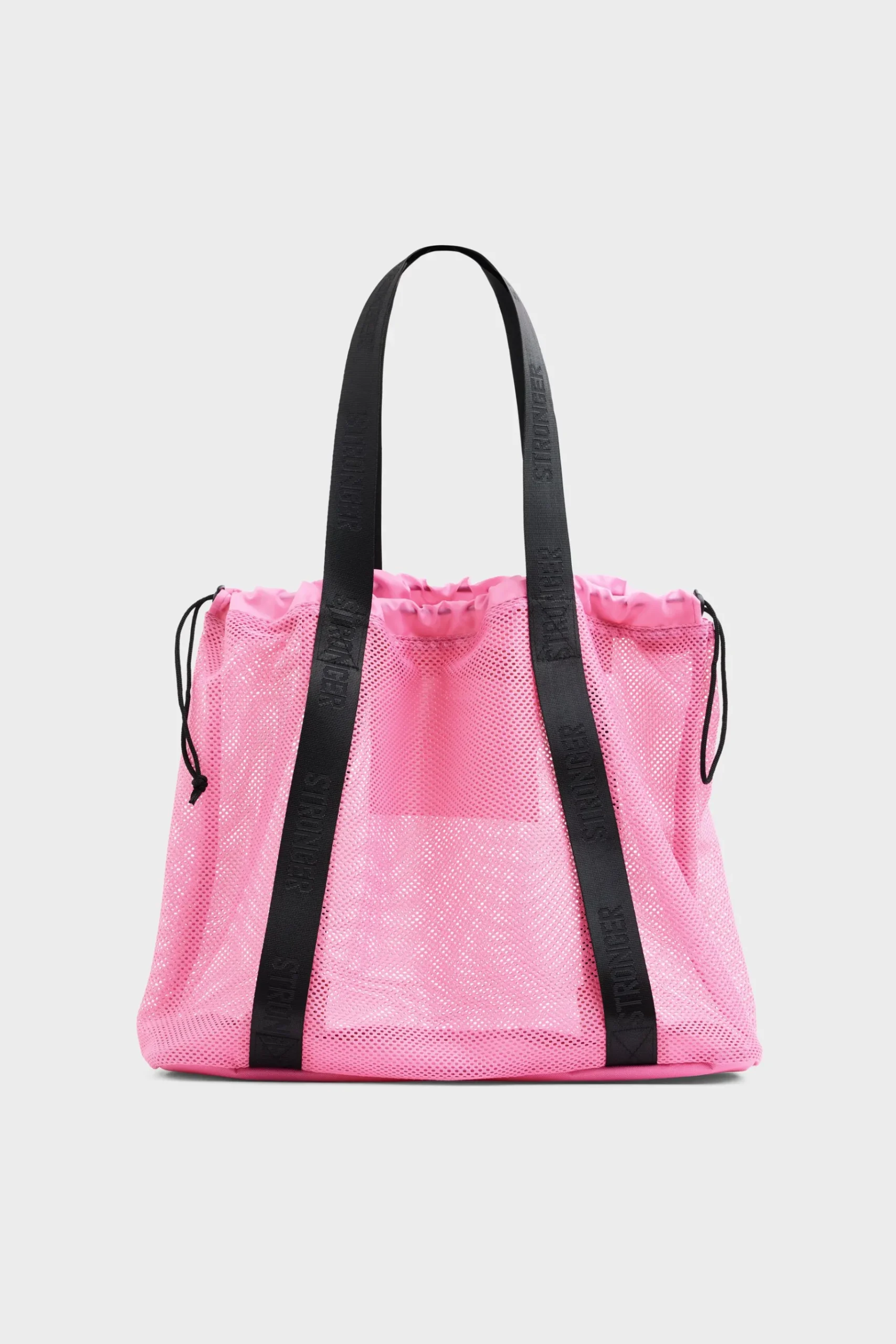 Discount STRONGER Net Tote Bag Pink