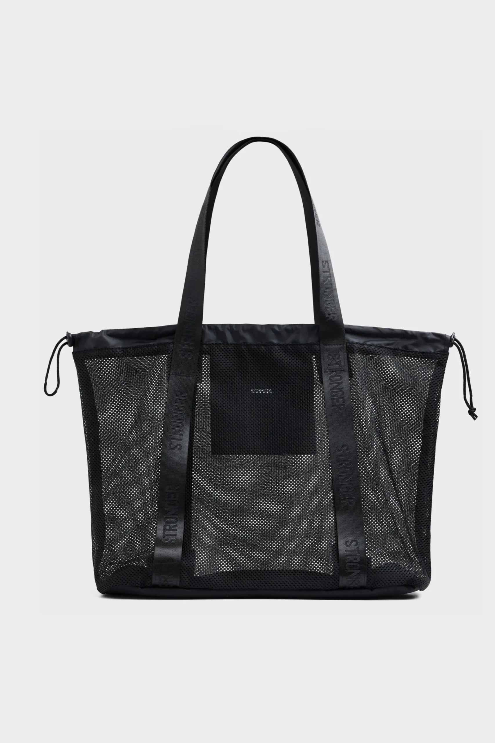 Discount STRONGER Net Tote Bag Black