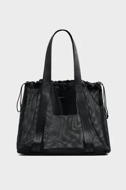 Discount STRONGER Net Tote Bag Black