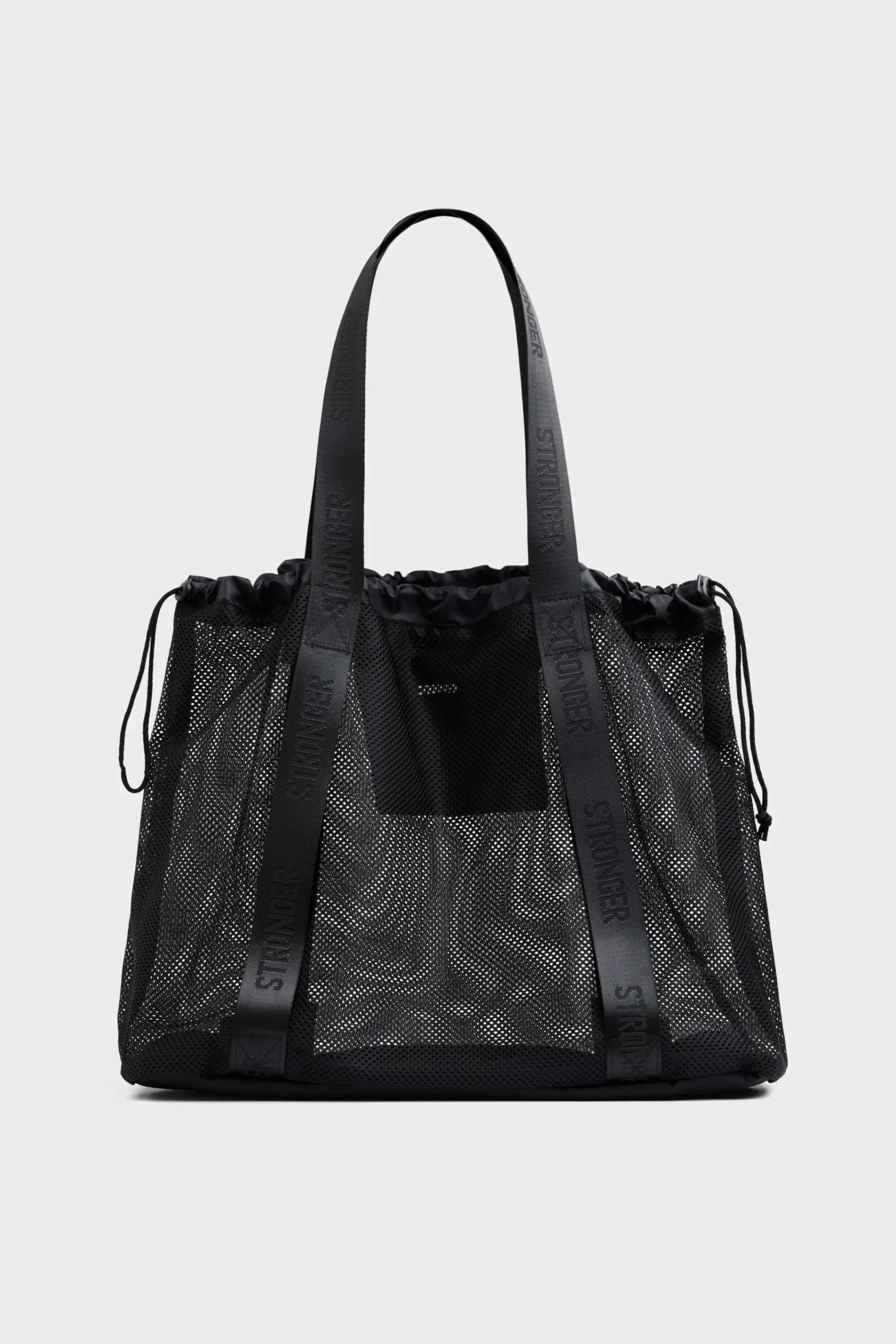 Discount STRONGER Net Tote Bag Black