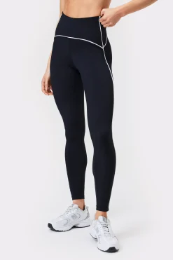 Clearance STRONGER Piping Legging Black