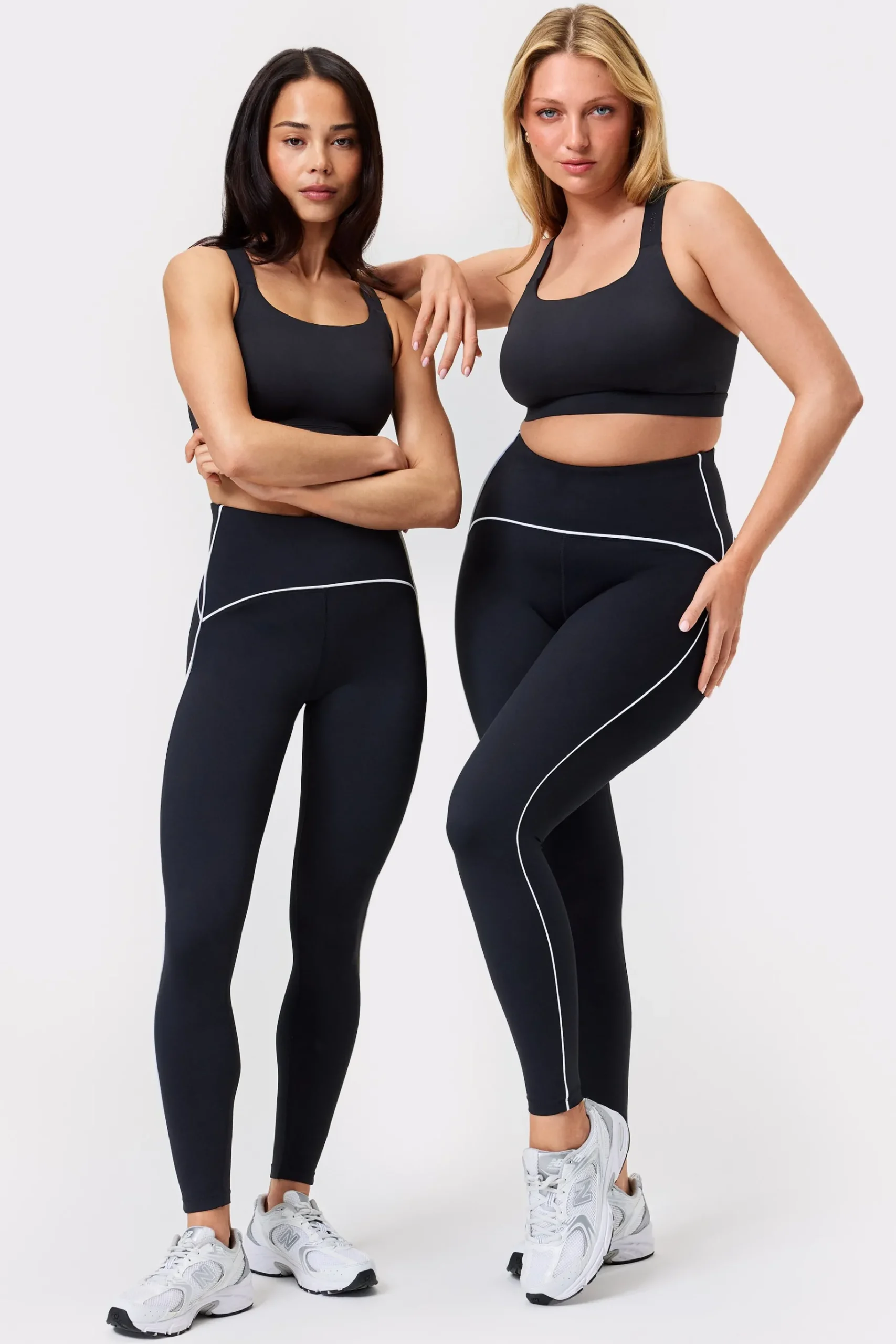 Clearance STRONGER Piping Legging Black