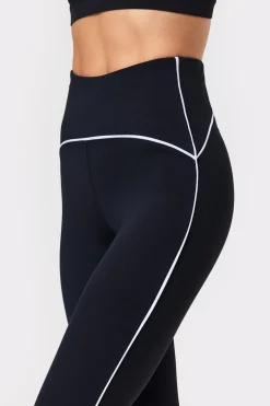 Clearance STRONGER Piping Legging Black
