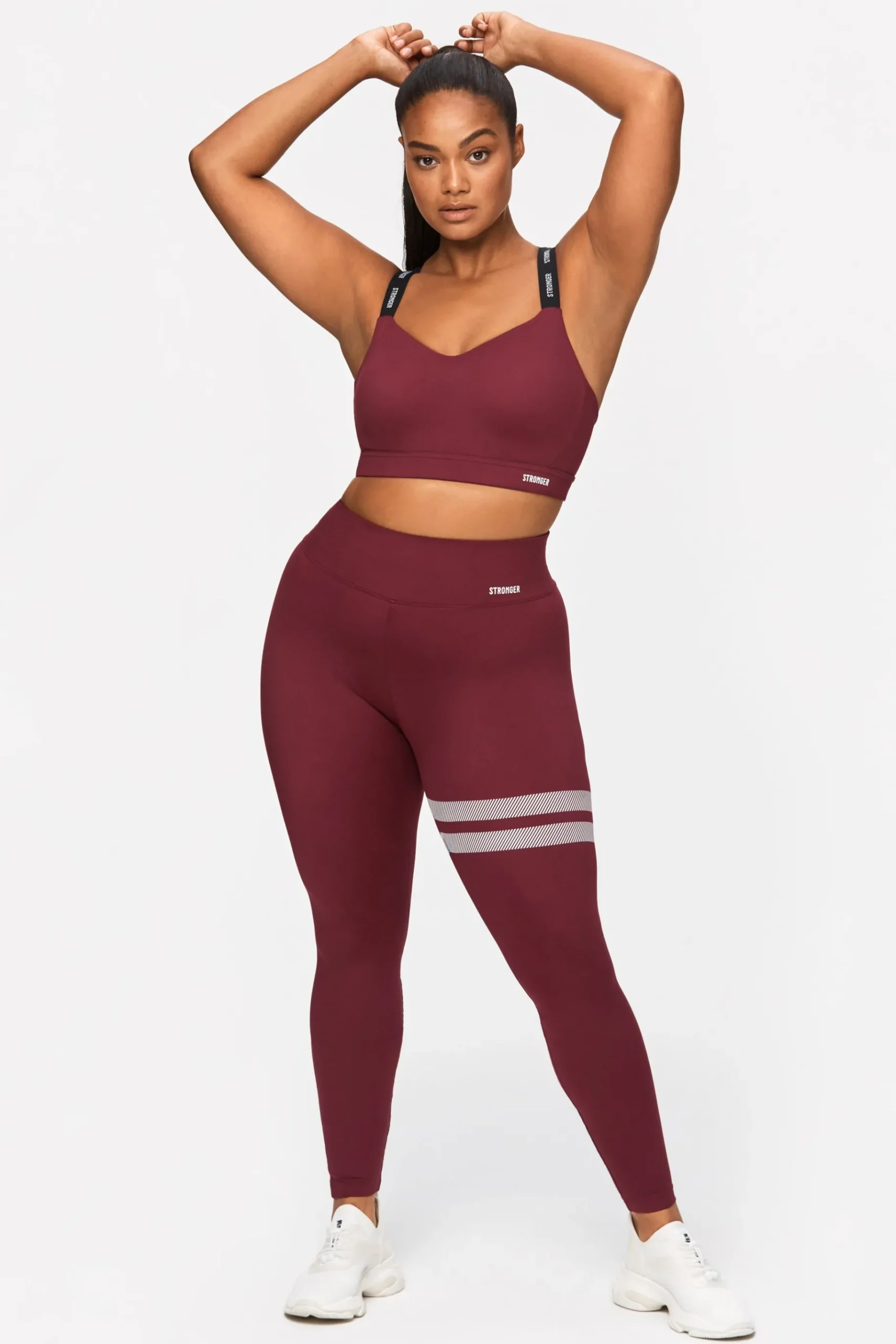 Online STRONGER Power Legging Zinfandel