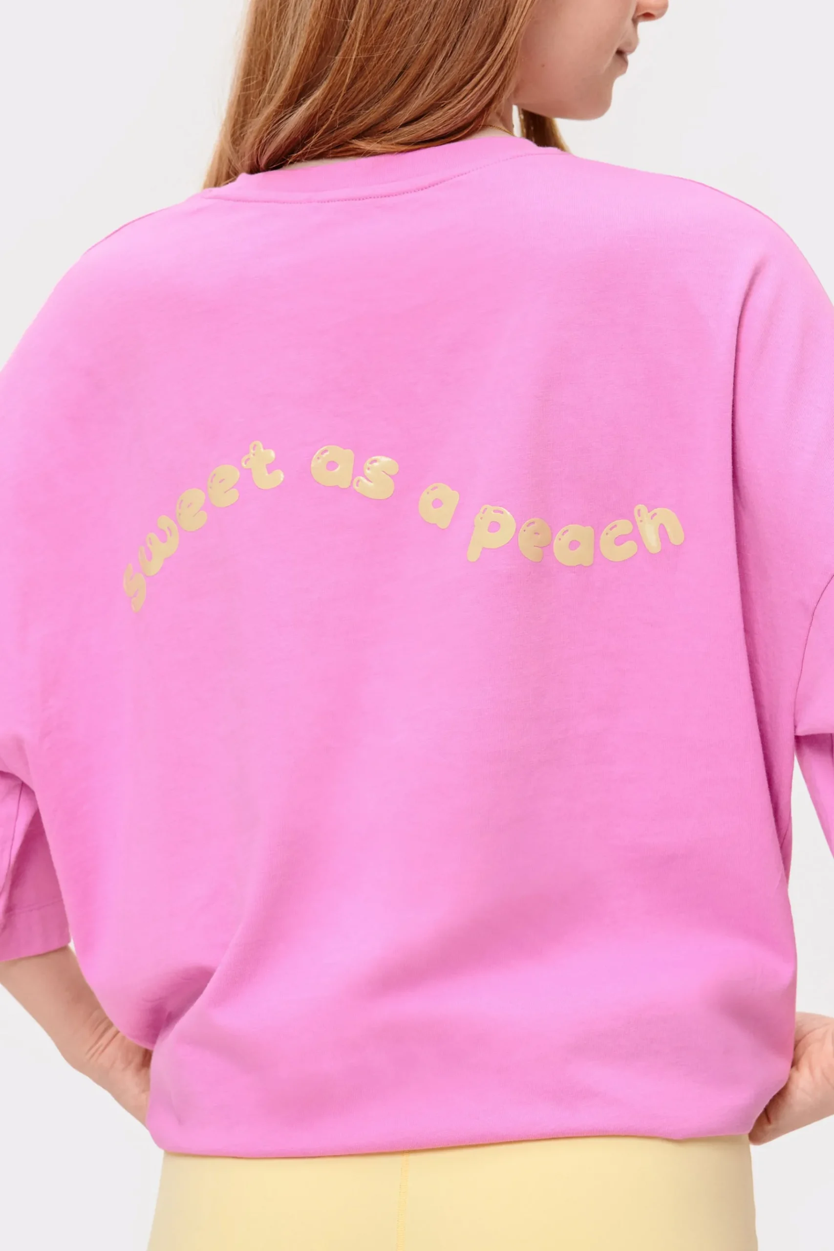 Clearance STRONGER Quote T-Shirt Cyclamen