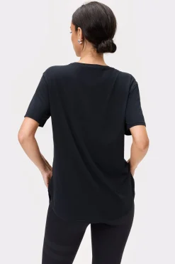 Discount STRONGER Relaxed T-shirt Black