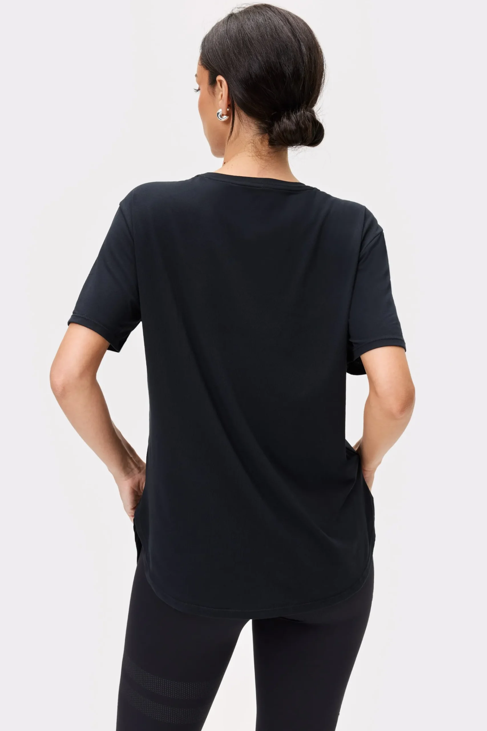 Discount STRONGER Relaxed T-shirt Black