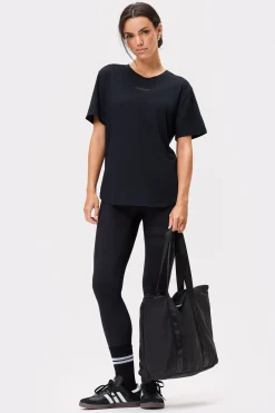 Discount STRONGER Relaxed T-shirt Black