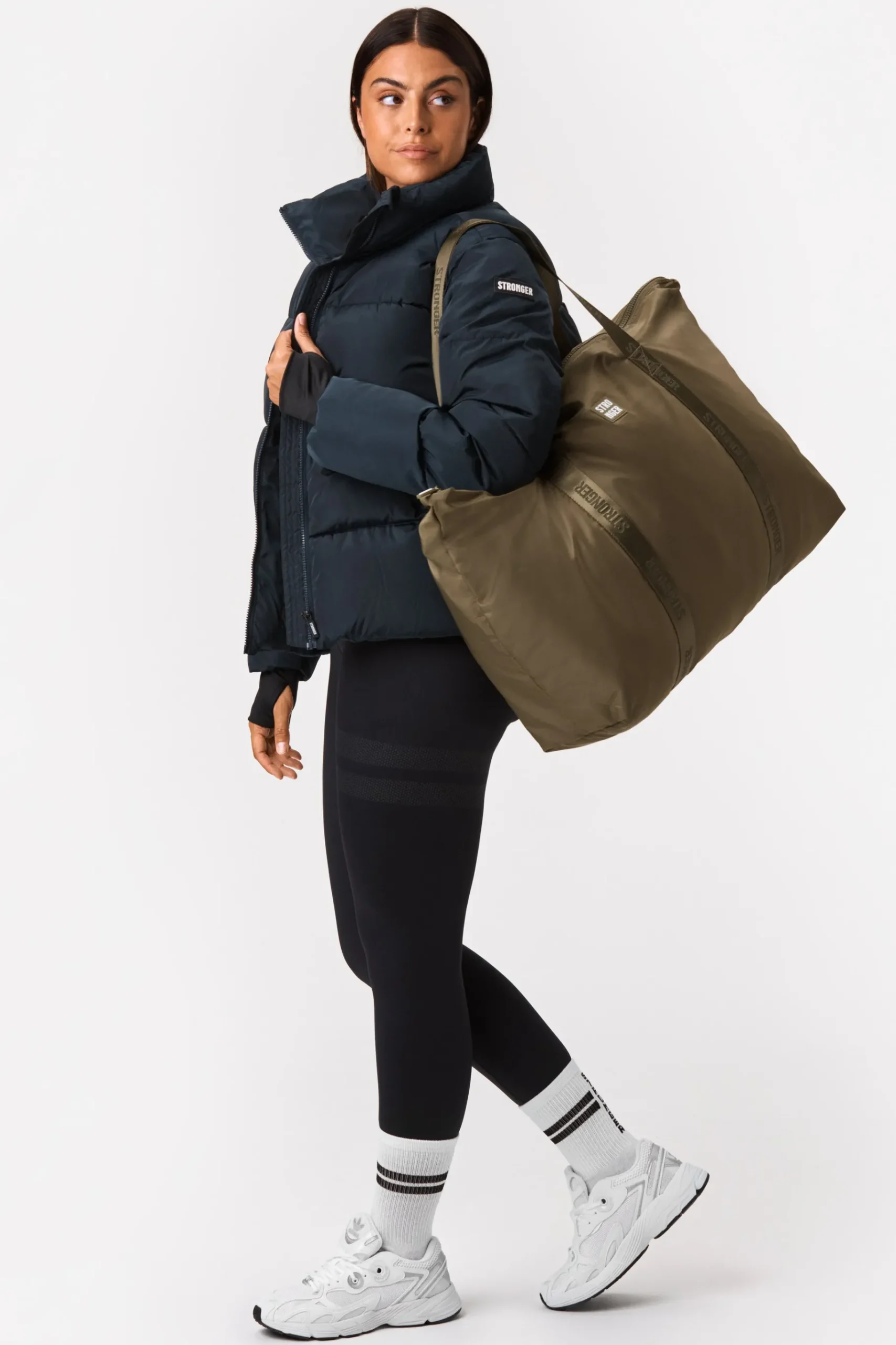 Outlet STRONGER Reload Tote Bag Burnt Olive