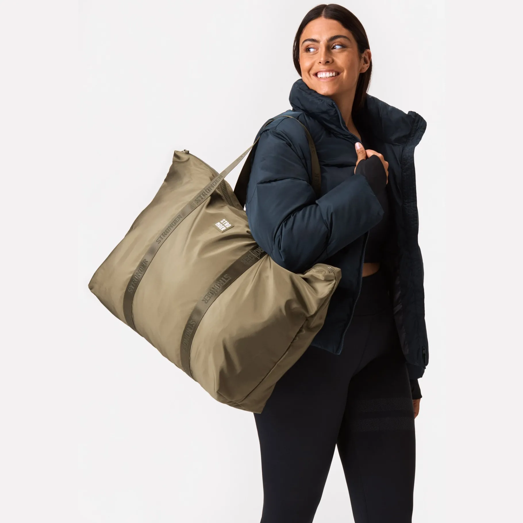 Outlet STRONGER Reload Tote Bag Burnt Olive