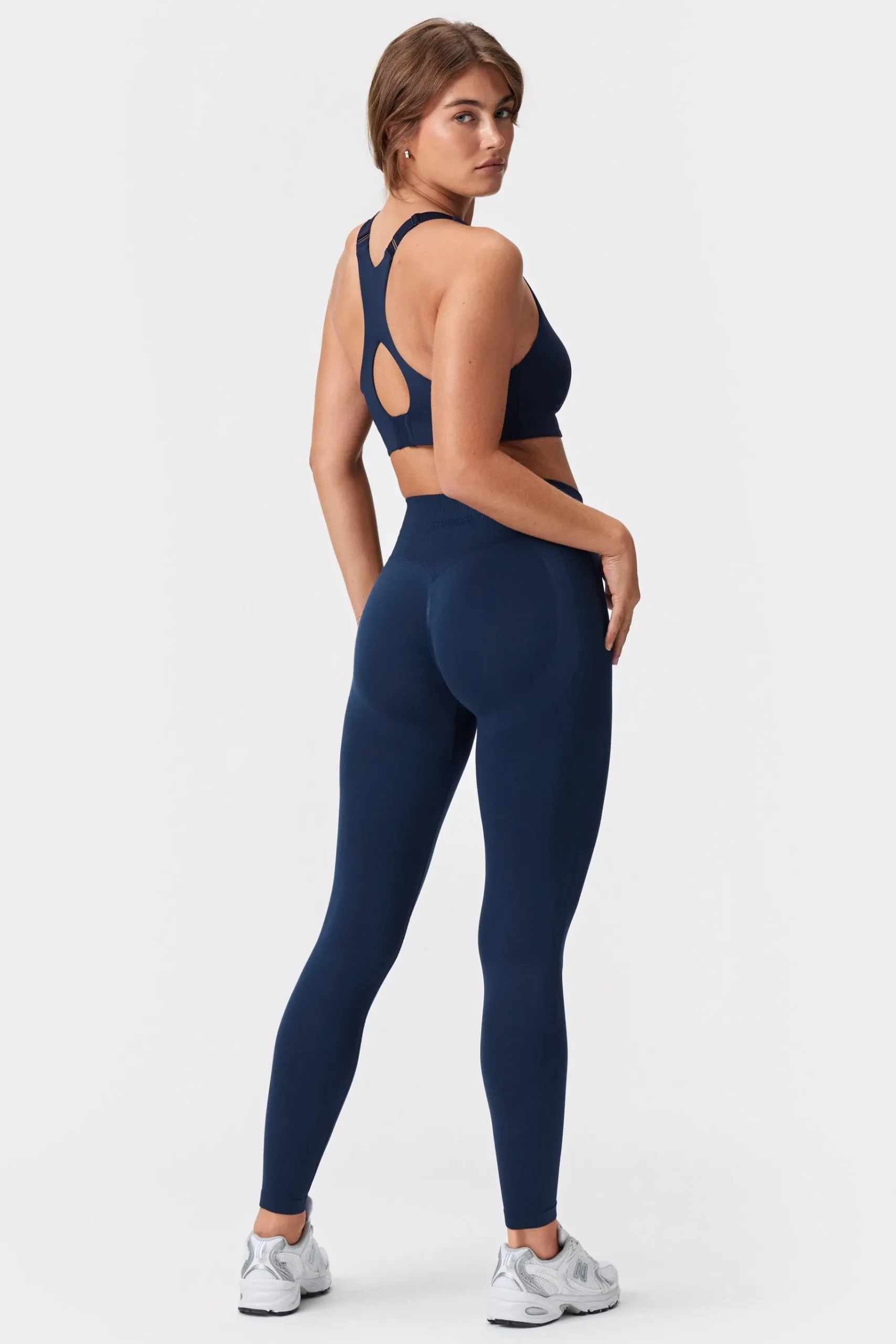 Clearance STRONGER Seamless Contour Legging Navy Blazer