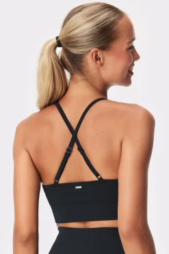 Clearance STRONGER Serena Seamless Sports Bra Black