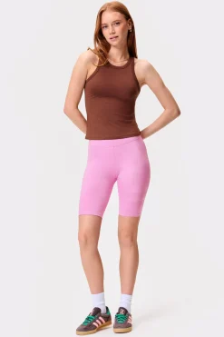 Fashion STRONGER Signature Bike Shorts Cyclamen
