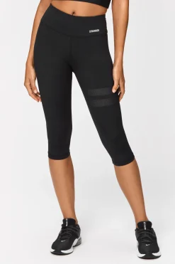 Best STRONGER Signature Capri Legging Black