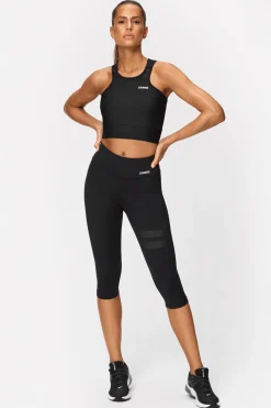 Best STRONGER Signature Capri Legging Black
